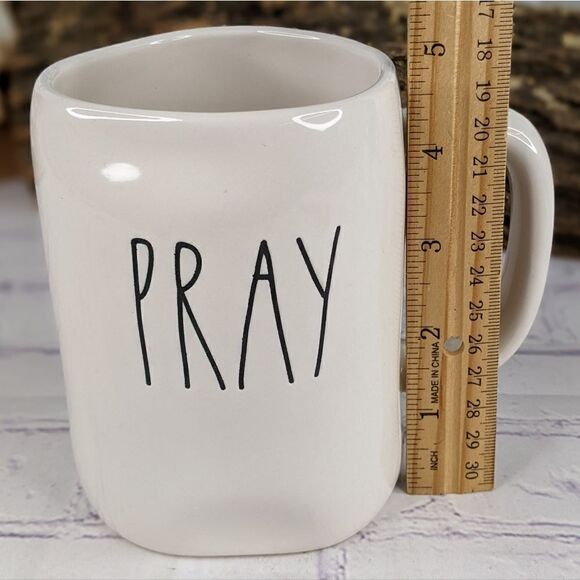 Rae Dunn PRAY Ceramic Mug - Picture 5 of 6